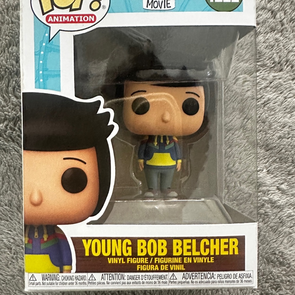 Funko Young Bob Belcher Vinyl Figure - Black, Blue, Yellow